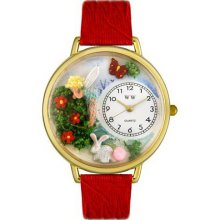 Whimsical watches garden fairy gold watch - One Size