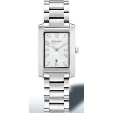 Wilson Men`s` Brushed & Polished Stainless Steel Bracelet Watch