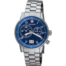 Wnger Men's 74718 Dual Time 2-Eye Swiss Watch