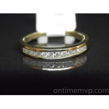 Women's 14k Yellow Gold 0.25 Ctw Diamond Band