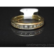 Women's 14k Yellow Gold 1.00 Ctw Diamond Band