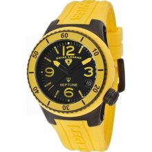 Women's Neptune (40 mm) Black Dial Yellow Silicone ...
