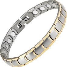 Womens Titanium 3000g Magnetic Bracelet In Black Velvet Gift Box Free Link R