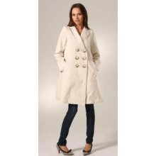 Xs Authentic Marc Jacobs Cotton Swing Trench Jacket Coat Ash Tan Tortoise