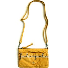 Yellow Messenger Clutch Small Purse Crossbody Cross Body Long Strap Bag