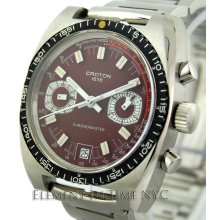 Zodiac Croton Chronomaster Chronograph Red Dial