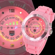 2012 Lady Men Fashion Multicolor Light Date Day Digital Led Sport Wrist Watch