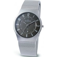 233XLSSM Skagen Mens Grey Steel Watch