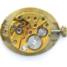 4u2fix Baume & Mercier 600 Movement 17j Good Balance Hairspring & Mainspring