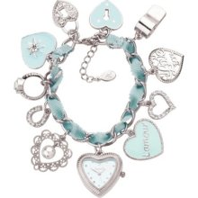 Accessorize Ladies Charm Bracelet Watch (j1102)