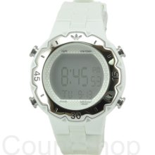 Adidas Wooster Adh1768 | Chronograph | White Plastic Strap | 44mm | 50m |