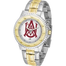 Alabama A&M Bulldogs Mens Stainless 23Kt Watch