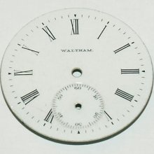 American Waltham 6 Size Pocket Watch Dial Very Nice K5534