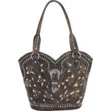 American West Boot Scoot Boogie Floral Tote