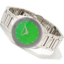 Android Women's Ultra Quartz Stainless Steel Bracelet Watch GREEN