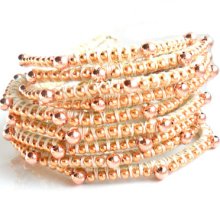 Angie's Prayer Bracelet leather copper