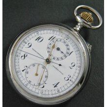 Antique Girard Perregaux Chronograph Chrono Old Pocket Watch Uhren Montre Reloj