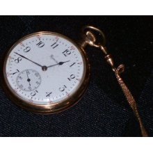 Antique Hamilton Model 914 Size 12s Gold Filled Pocket Watch