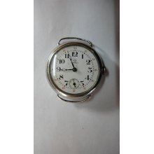 Antique Mens Omega Swiss Mechanical Movement Wrist Watch Manual Wind