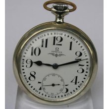 Antique Omega Open Face Men's Pocket Watch Swiss 1933