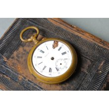 Antique pocket watch for movement, watch parts, watch case, Swiss made watch Chronos