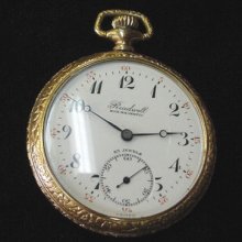 Antique Readwell/buren 23j Gold-filled Pocket Watch