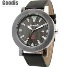 Antique Style / 4 Types / Leatherband / Date / Nkg-700