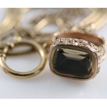 Antique Watch Fob Chain