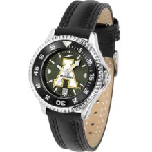 Appalachian State Mountaineers ASU Womens Leather Anochrome Watch
