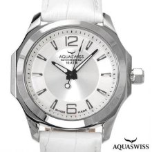 Aquaswiss 40g3001 Swiss Movement Men's Watch Silver/white