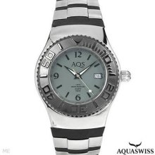 Aquaswiss 9629m Swiss Movement Men's Watch Two Tone Case 01387057