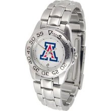 Arizona Wildcats UA NCAA Womens Steel Sports Watch ... Arizona Wildcats UA NCAA Womens Steel Sports Watch ...