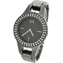 Armani Exchange AX4093 Stainless Steel Ion Black Ladies Watch