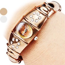 Assorted Colors Women's Bracelet Style Quartz Alloy Analog Watch