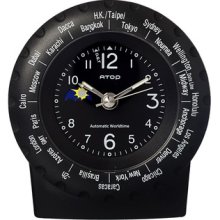 Atop Clocks World Time Clock Wl-1 Low Price Guarantee + Free Knife