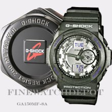 Authentic G-shock Classic Black Digital Watch Ga150mf-8acr