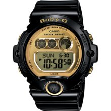 Baby-G Black Series Watch in BlackResin/MetallicGold