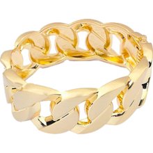 Baginc Celebrity Style Chain Chocker Bracelet Gold