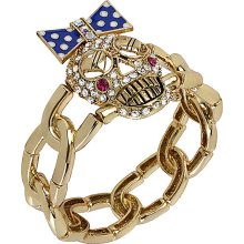 Betsey Johnson Female Skull Bracelet