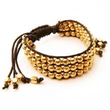 Black & Gold Beaded Bracelet Black & Gold Beaded Bracelet