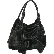 Black ''Sarai'' Bow Hobo