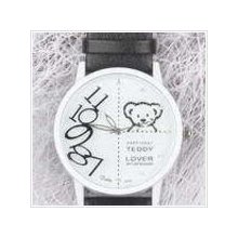 Black Watch for Women with Faux Leather Band