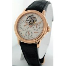 Blancpain Leman Perpetual Calendar Tourbillon $149,000.00 Rare 18k Gold Watch.