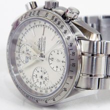 Brand New/unworn Steel Triple Date Omega Speedmaster Chronograph 3221.30.00