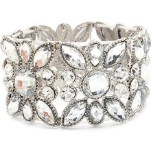 Bridal Wedding Jewelry Multi Shapes Teardrop Fashion Stretch Bracelet