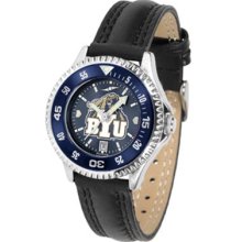 Brigham Young Cougars BYU Womens Leather Anochrome Watch