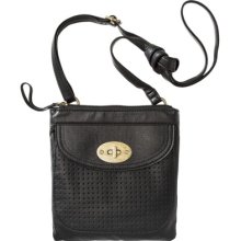 Bueno Perforated Mini Bag - Black