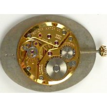 Bulova 8ea Mechanical Complete Running Movement - Sold 4 Parts/ Repair