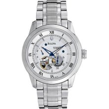 Bulova Bva Skeleton Automatic Men's Watch 96a118