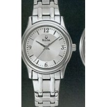 Bulova Classic Collection Ladies` Stainless Steel Bracelet Watch
